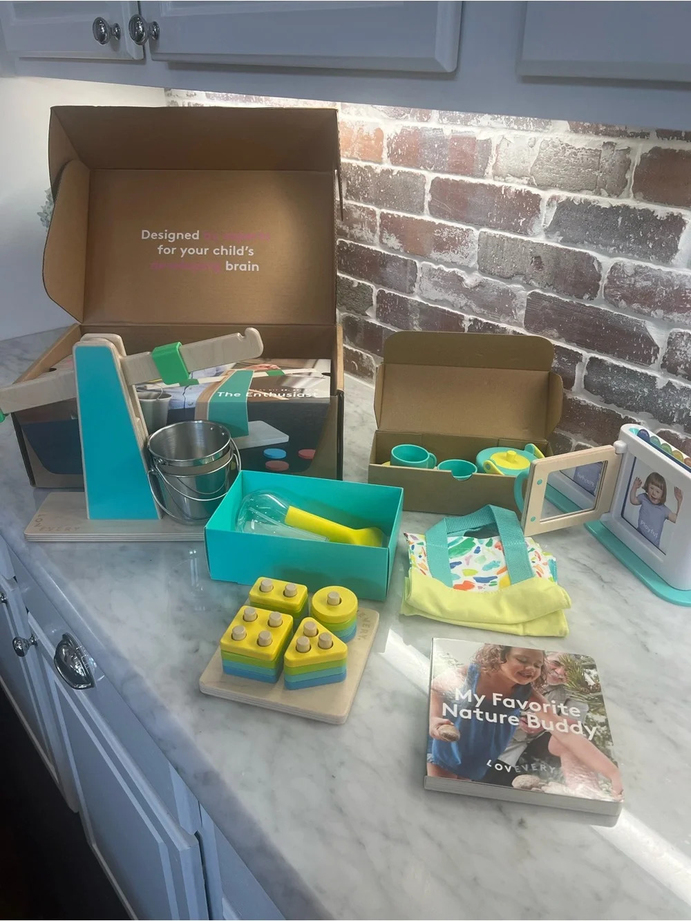 Lovevery The Enthusiast Play Kit- New & Complete